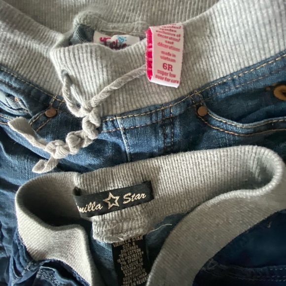 Girls Denim Shorts - Picture 3 of 3